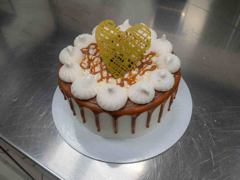 White Chocolate Drip Cake