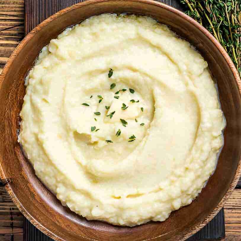 Keto Mashed Cauliflower