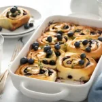 Blueberry Lemon Ricotta Sweet Rolls