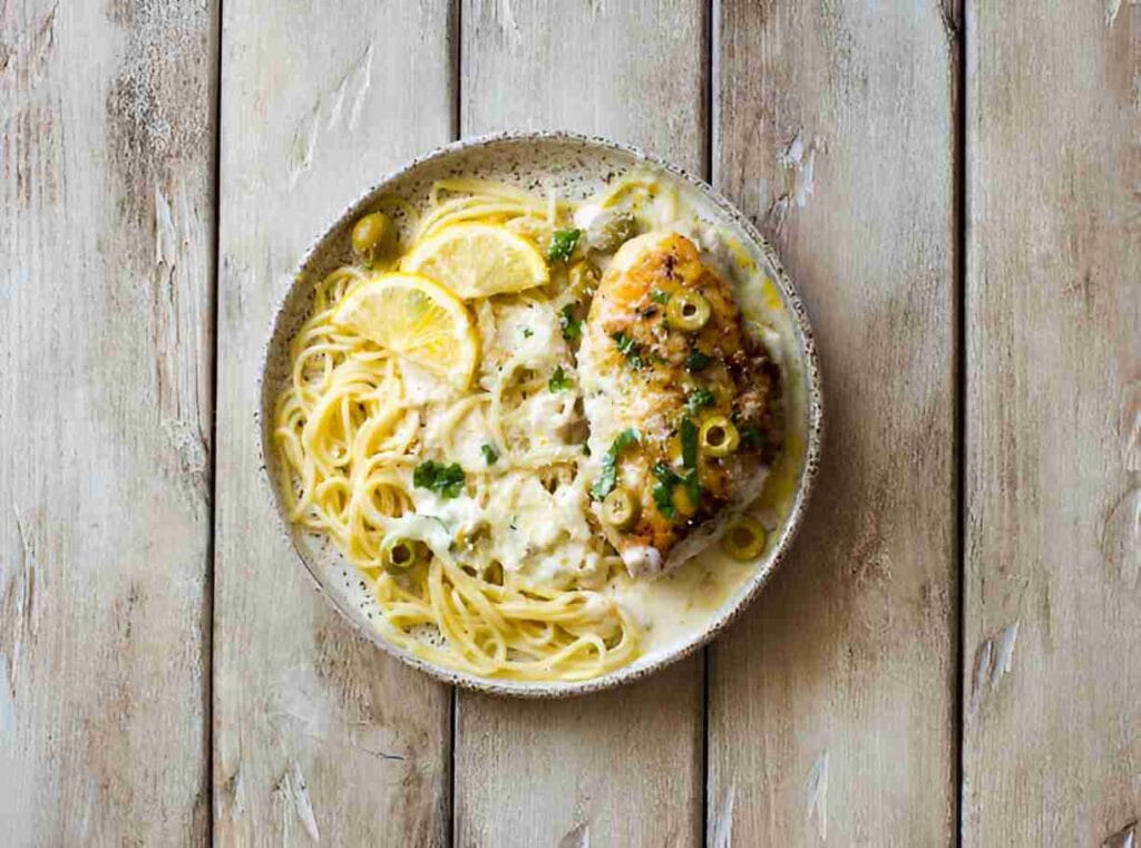 Creamy Lemon Parmesan Chicken