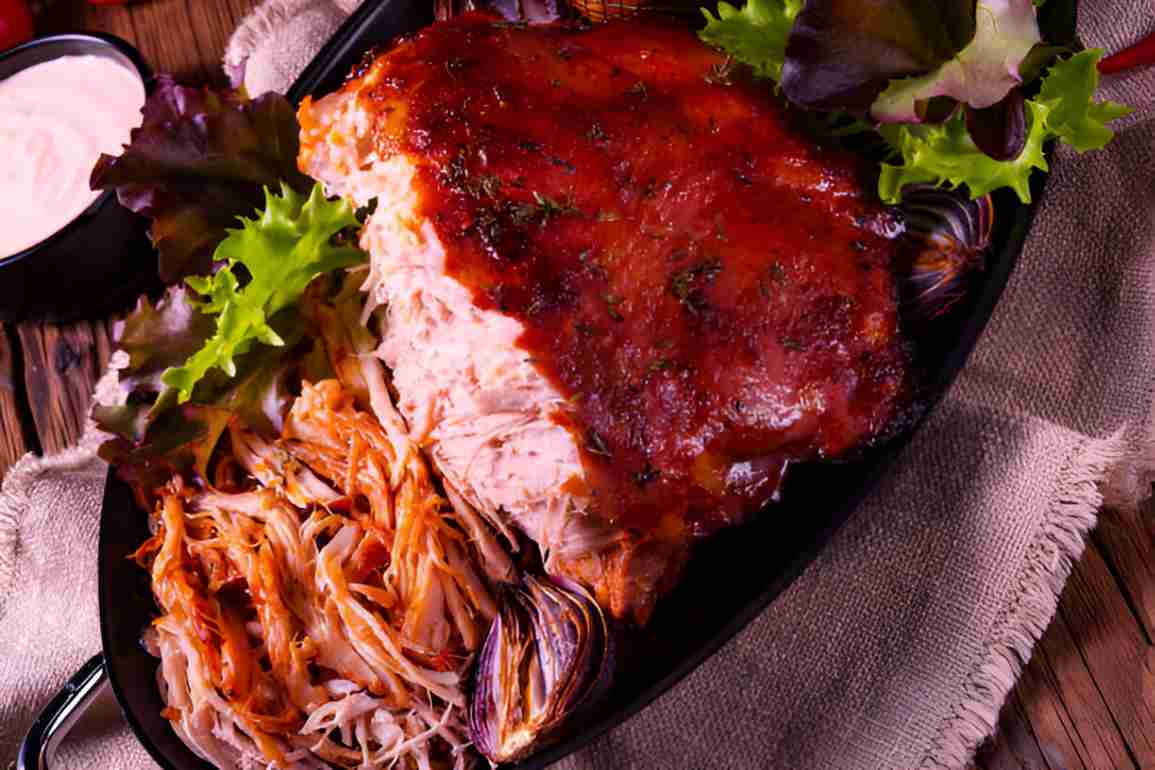 Crock Pot Pork Loin - BBQ Pulled Pork