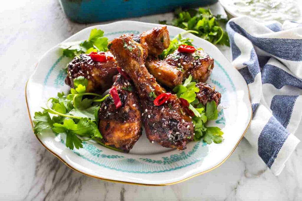 Korean Glazed Chicken Drumsticks