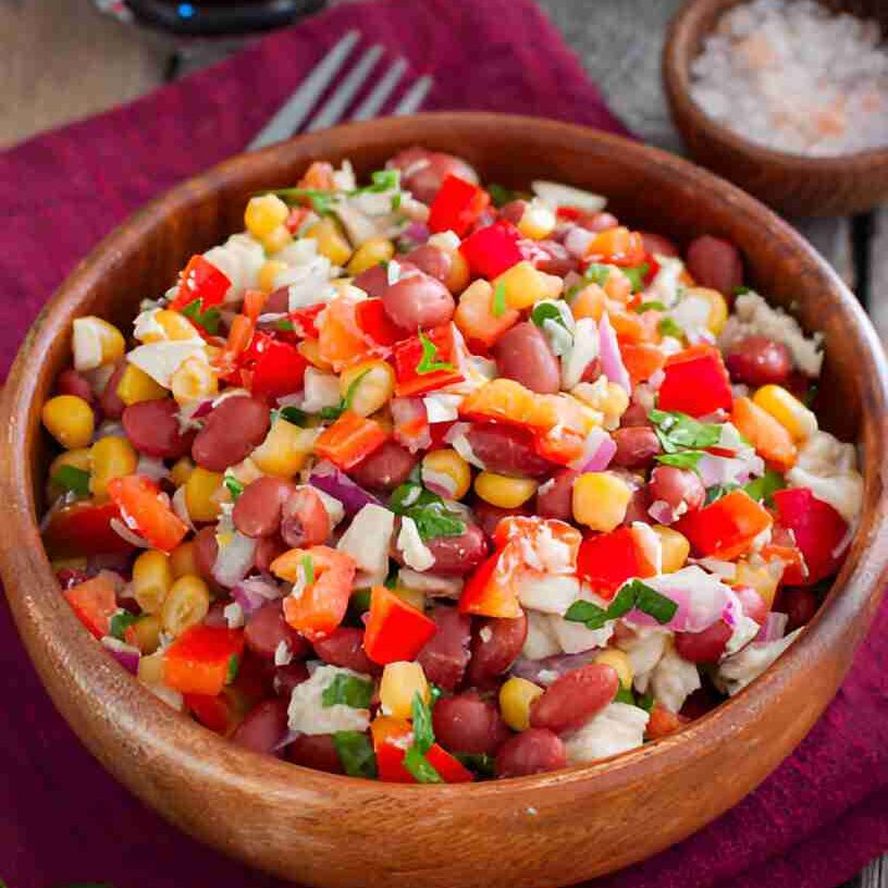 Mexican Dense Bean Salad