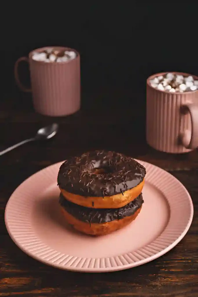 Baked Hot Chocolate Doughnuts