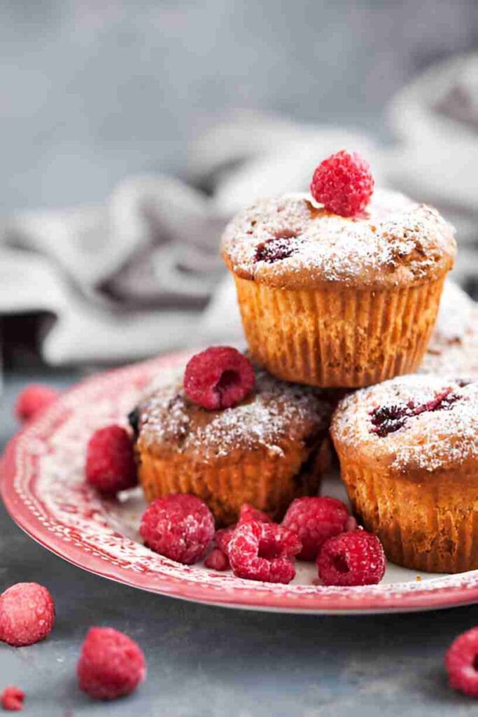 Raspberry Muffins