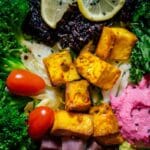 Forbidden Rice Tempeh and Vegetable Power Bowls