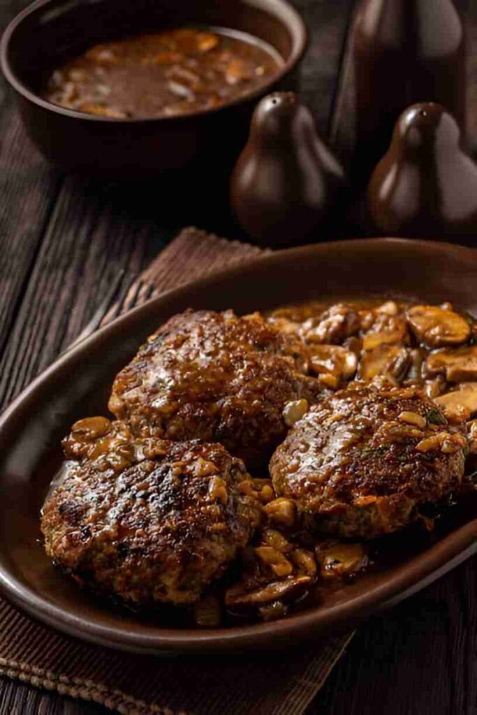Salisbury Steak with Mushroom Gravy