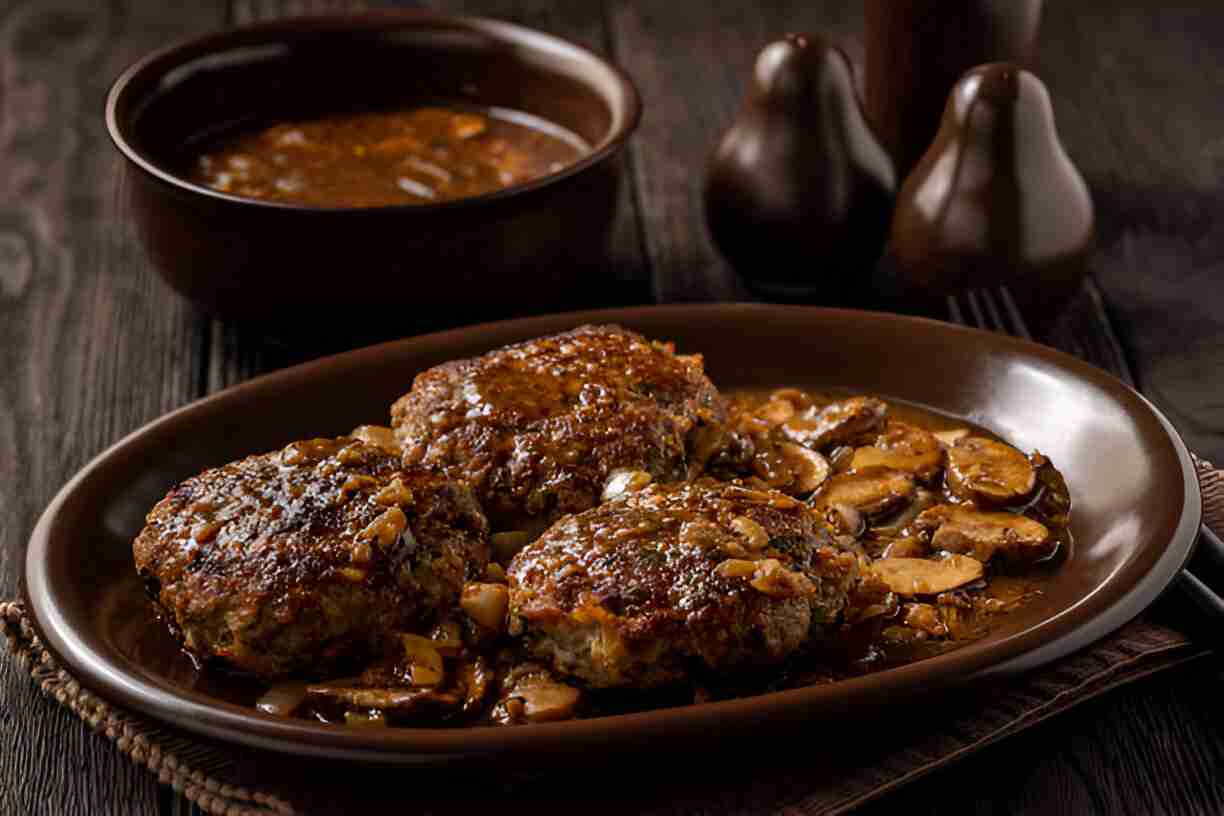 Salisbury Steak with Mushroom Gravy