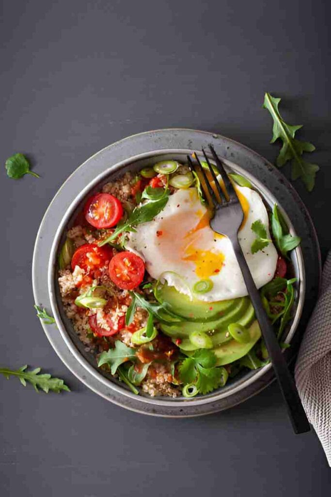 Savory Mediterranean High Protein Oatmeal