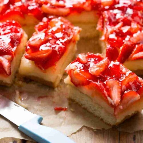 Strawberry Cheesecake Bars