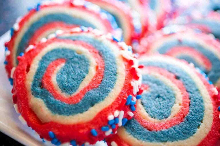 Layered Colorful Cookies
