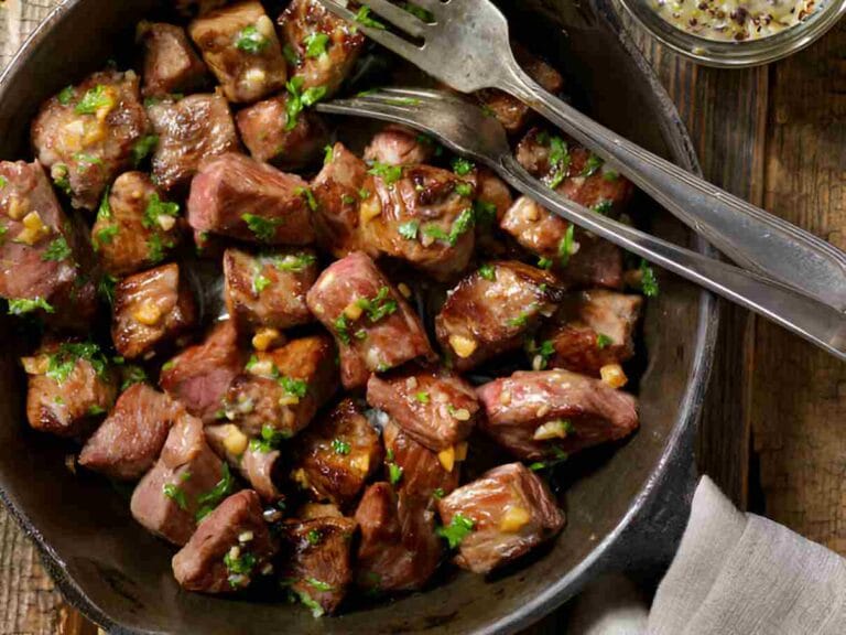 Garlic Butter Steak Bites