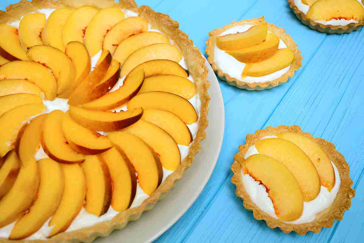 No-Bake Fresh Peach Pie