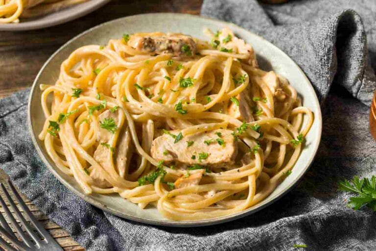 Creamy Chicken Spaghetti
