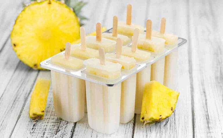 Pineapple Popsicles