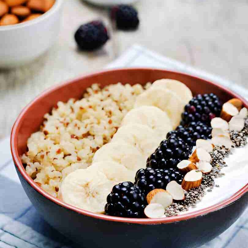 Creamy Coconut Quinoa Breakfast Bowl