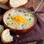 Crockpot Broccoli and Cheddar Soup