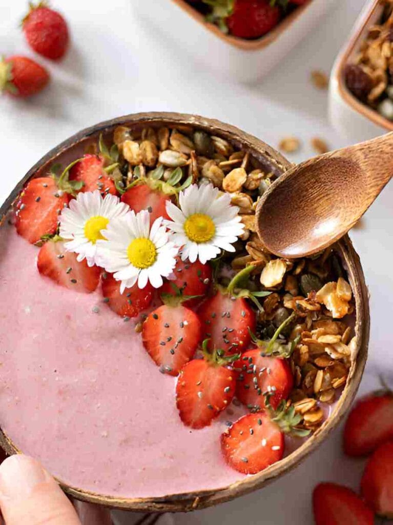 High Protein Chia Breakfast Bowl