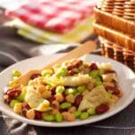 Chickpea Artichoke Salad Jars