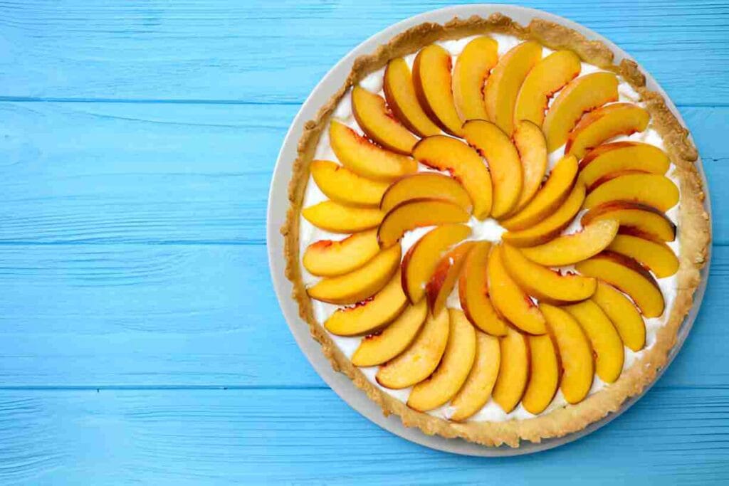 No-Bake Fresh Peach Pie