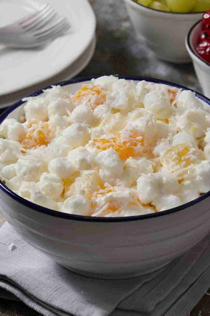 Peach Fluff Salad