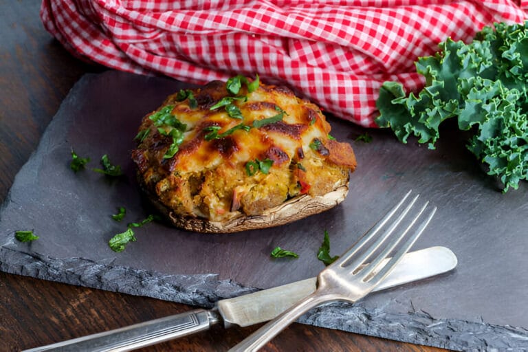 Stuffed Mushrooms with Italian Sausage