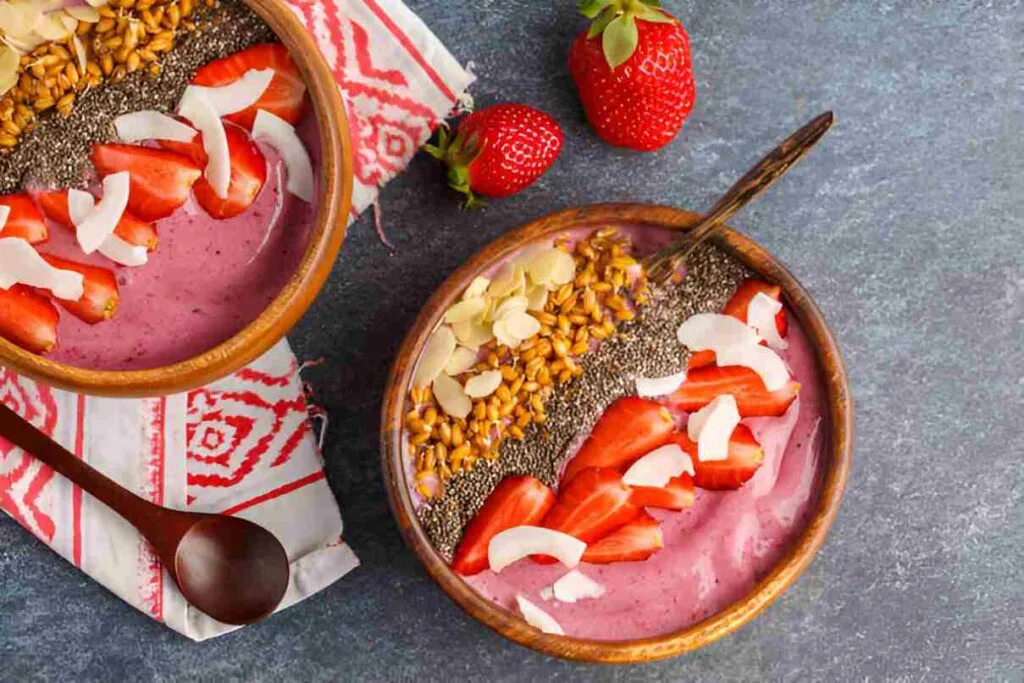 High Protein Chia Breakfast Bowl