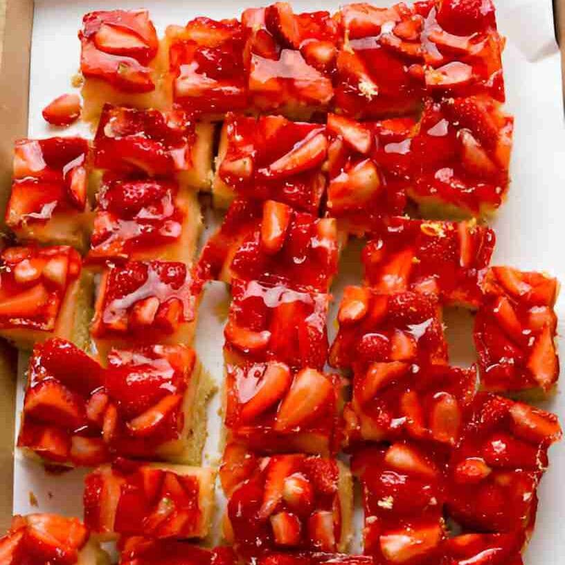 Strawberry Cheesecake Bars