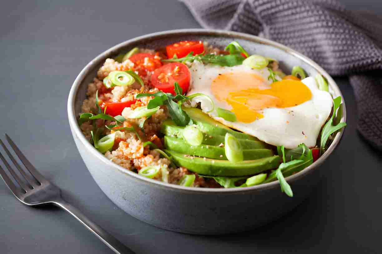 Savory Mediterranean High Protein Oatmeal