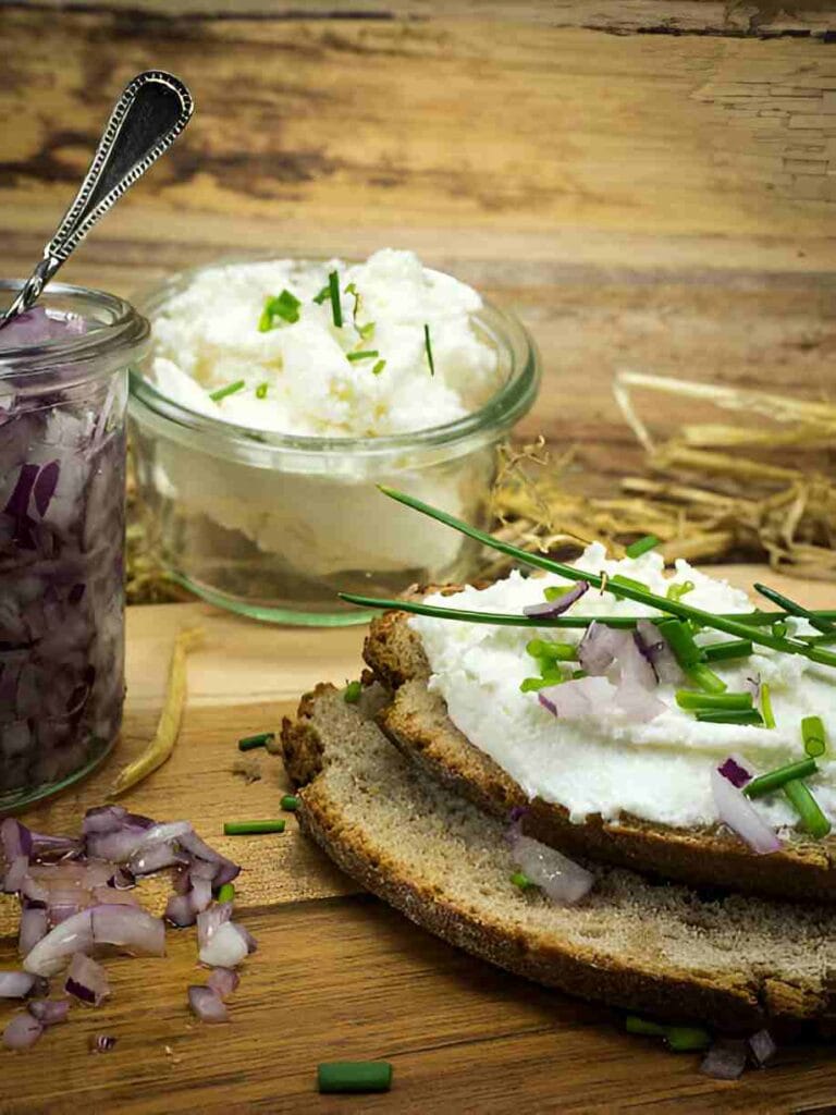 Goat Cheese and Cream Cheese Spread