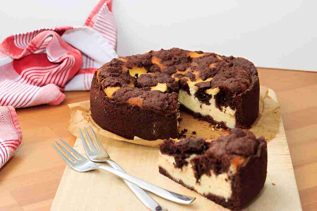 German Chocolate Cheesecake