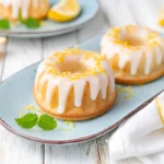 German Glazed Lemon Sponge Cake