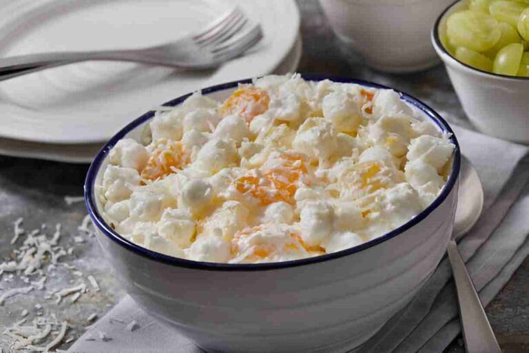 Peach Fluff Salad