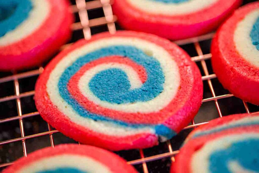 Layered Colorful Cookies