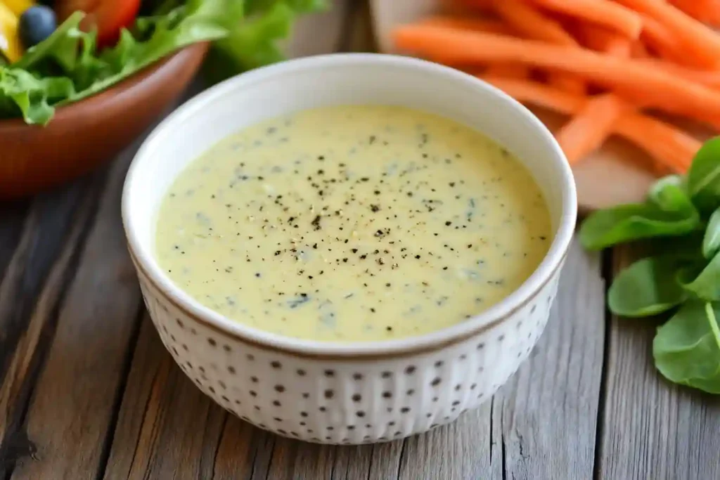 Simple Blue Cheese Vinaigrette Salad Dressing