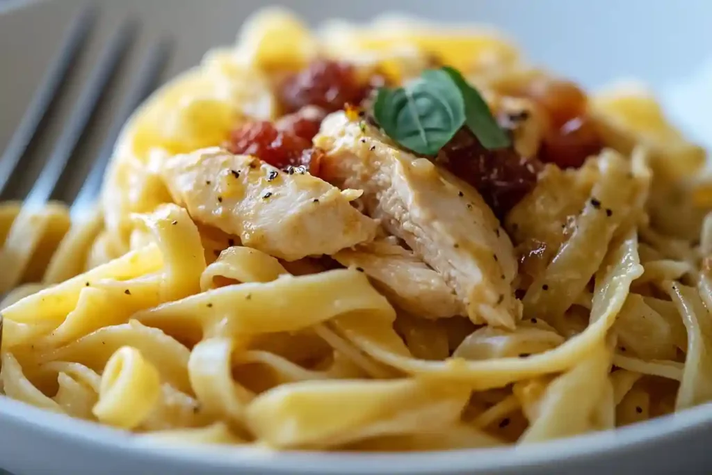 Chicken Boscaiola Pasta