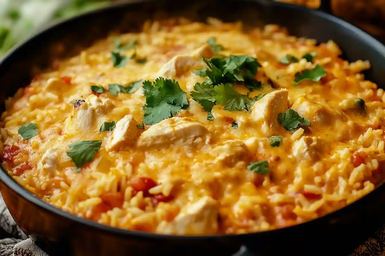 Cheese Chicken and Rice