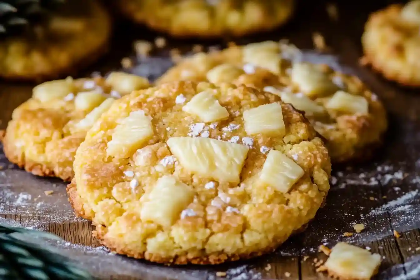 Bakery Style Piña Colada Cookies