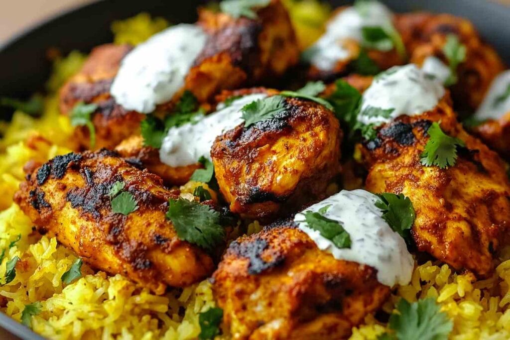 One-Pan Tandoori Chicken and Rice