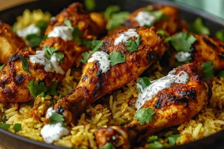 One-Pan Tandoori Chicken and Rice