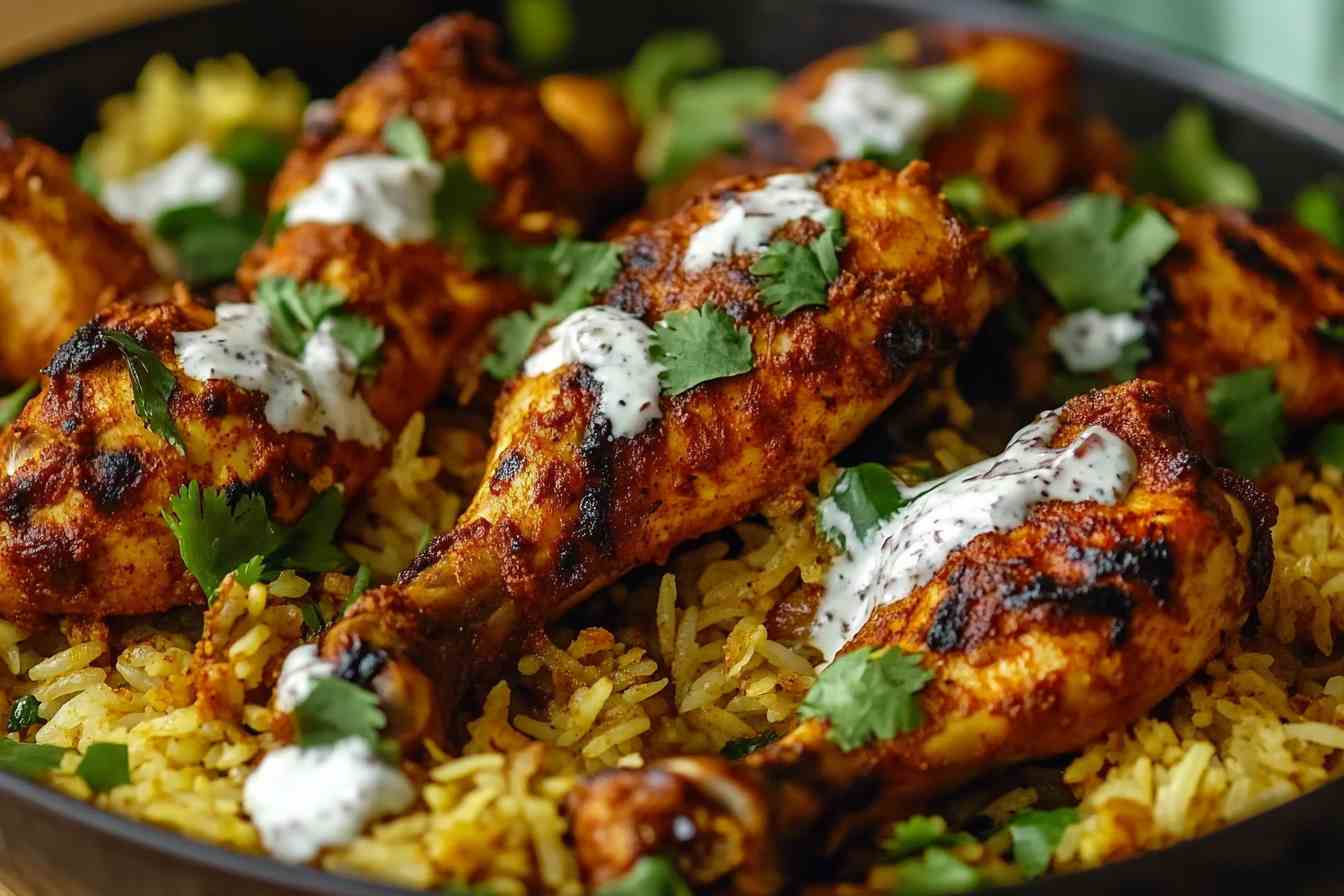 One-Pan Tandoori Chicken and Rice
