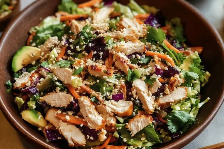 Asian Chicken Crunch Salad