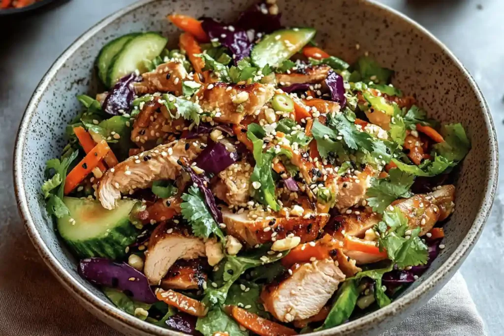 Asian Chicken Crunch Salad