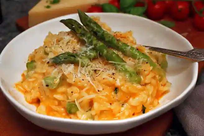 Exquisite Asparagus Risotto