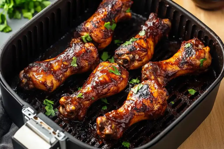 BBQ Air Fryer Chicken Drumsticks