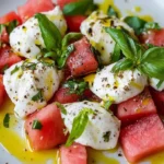 Burrata Watermelon Salad