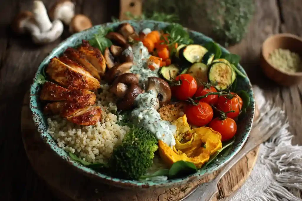 Chicken Buddha Bowls