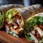 Chicken Caesar Wraps