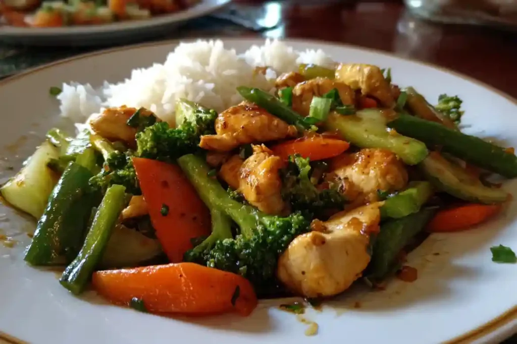 15-Minute Chicken Stir Fry with Vegetables