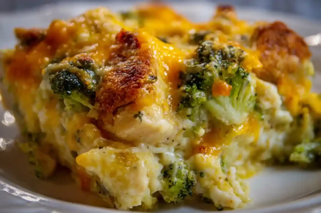 Chicken and Broccoli Microwave Casserole (Under 15 Minutes)